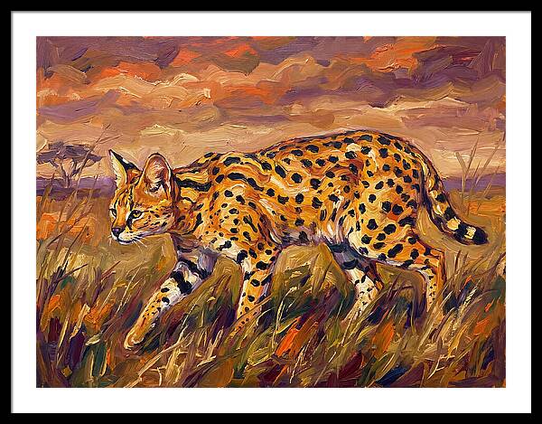 Serene Serval Stroll