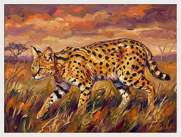 Serene Serval Stroll