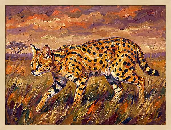 Serene Serval Stroll
