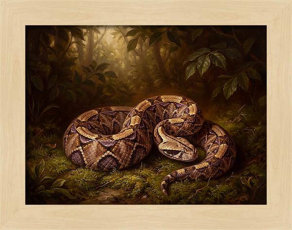 Serene Snake In Nature