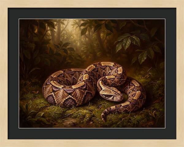 Serene Snake In Nature