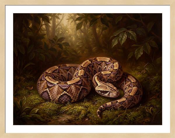 Serene Snake In Nature
