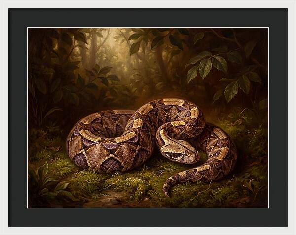 Serene Snake In Nature