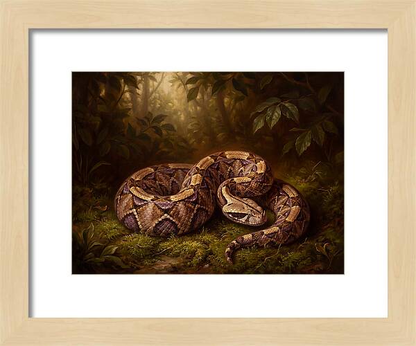 Serene Snake In Nature