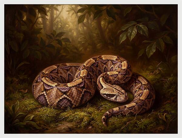 Serene Snake In Nature