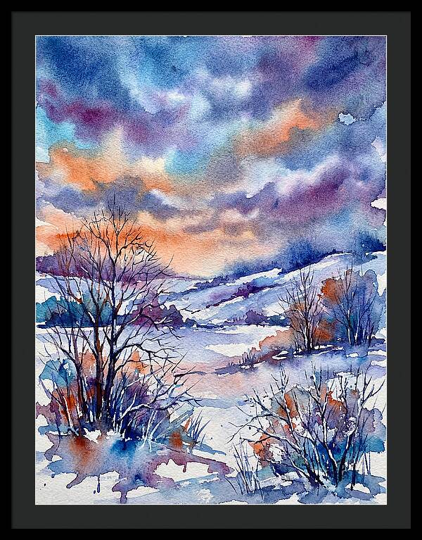 Serene Snowy Landscape