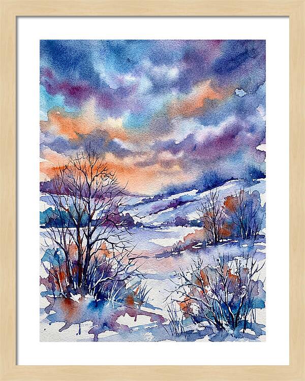 Serene Snowy Landscape