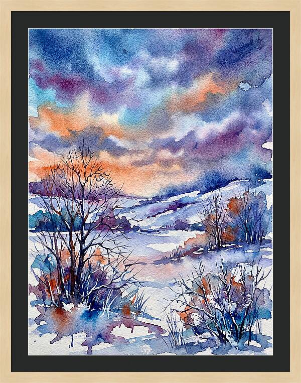 Serene Snowy Landscape