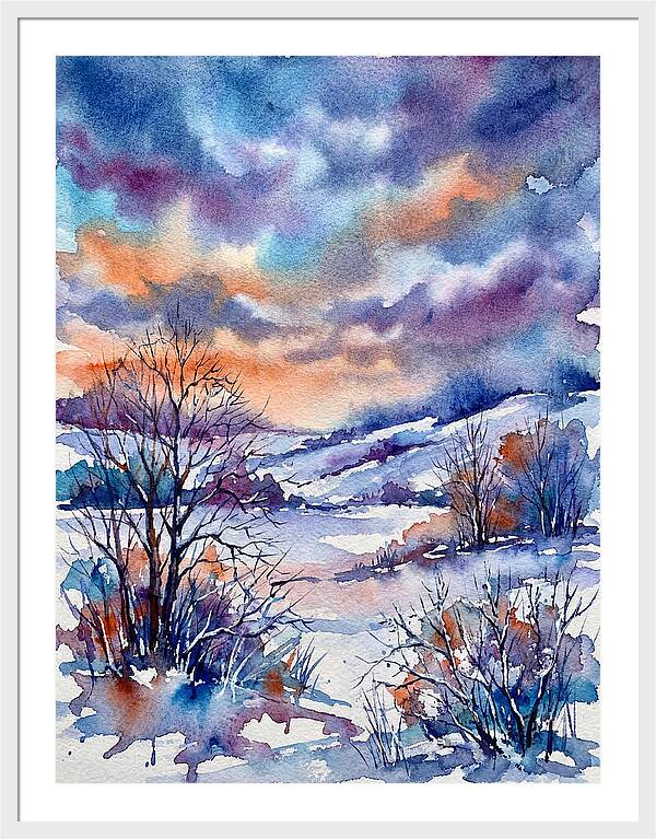 Serene Snowy Landscape