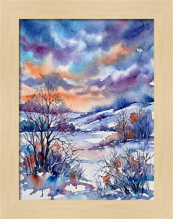 Serene Snowy Landscape