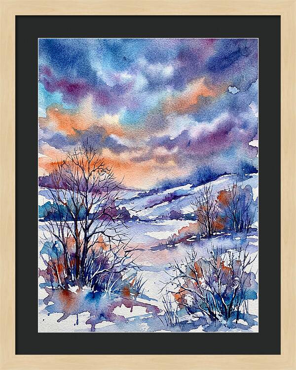 Serene Snowy Landscape