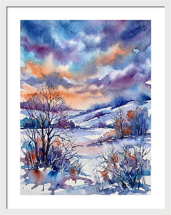 Serene Snowy Landscape