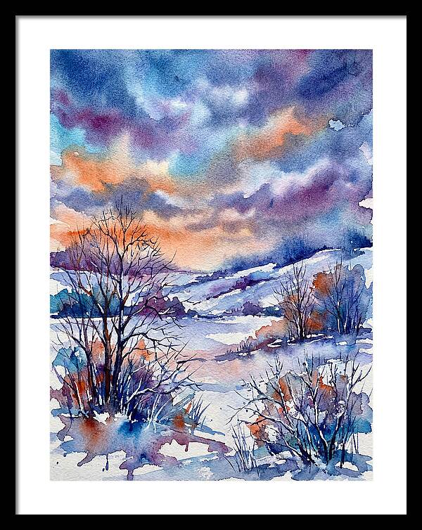 Serene Snowy Landscape