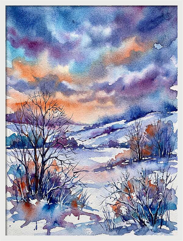 Serene Snowy Landscape