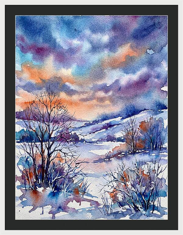 Serene Snowy Landscape