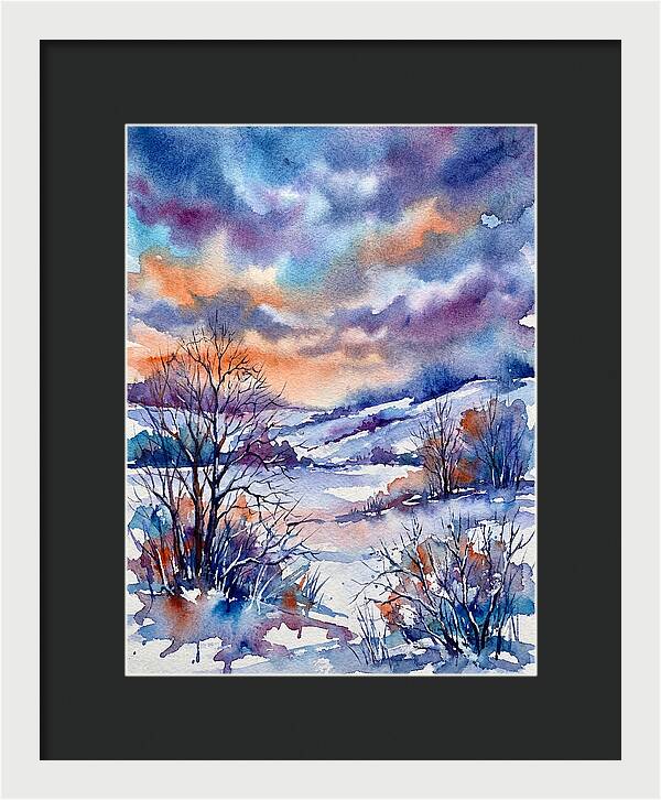 Serene Snowy Landscape