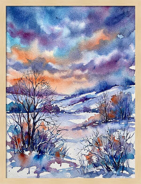 Serene Snowy Landscape