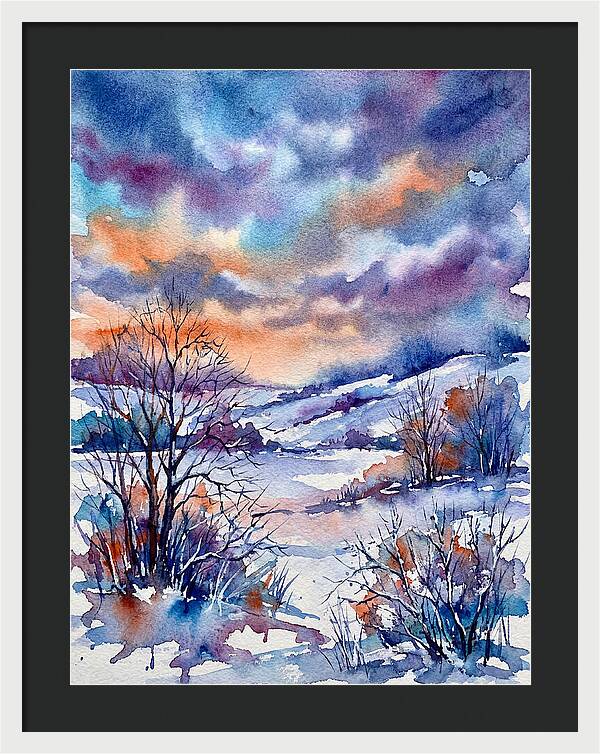 Serene Snowy Landscape