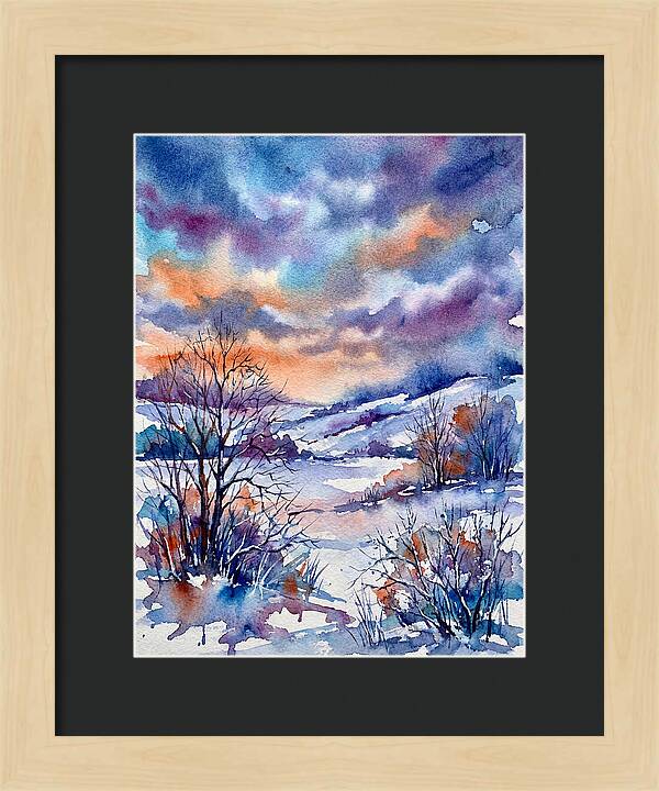 Serene Snowy Landscape