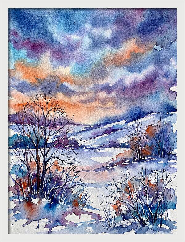 Serene Snowy Landscape