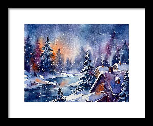 Serene Snowy Wilderness