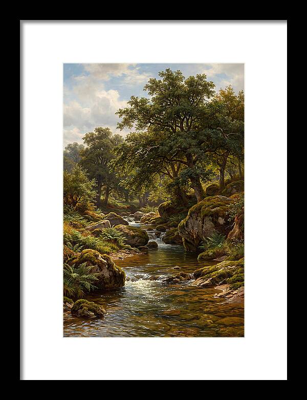Serene Stream Landscape