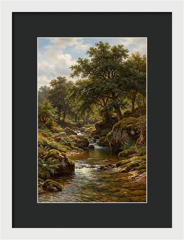 Serene Stream Landscape