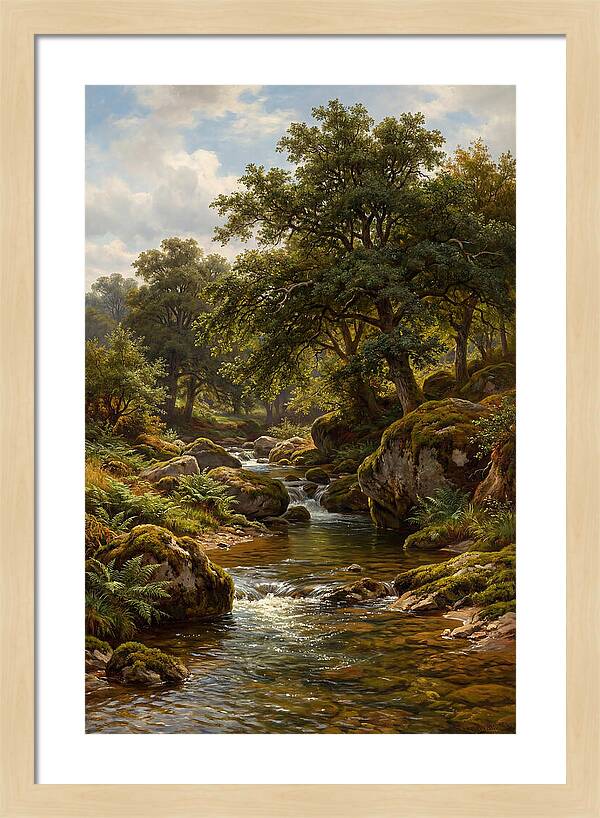 Serene Stream Landscape