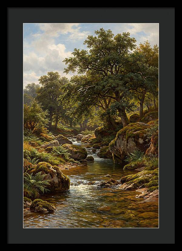 Serene Stream Landscape