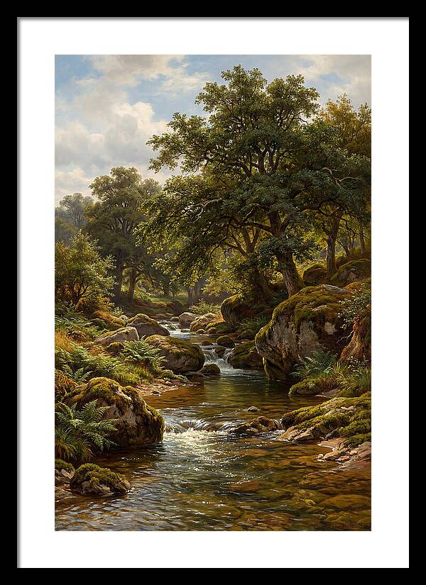 Serene Stream Landscape