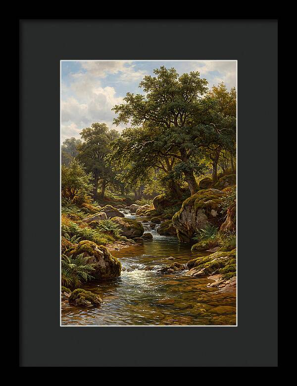 Serene Stream Landscape