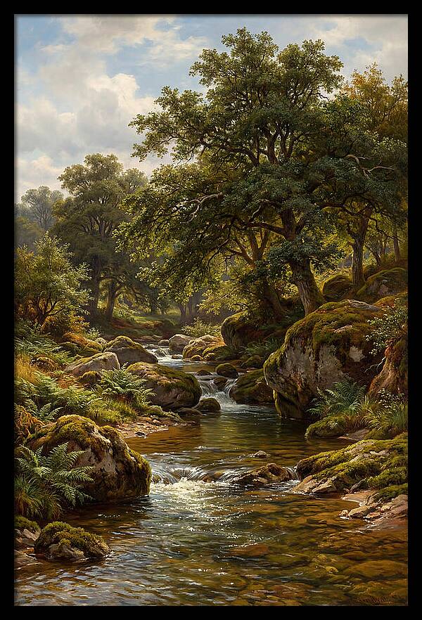 Serene Stream Landscape