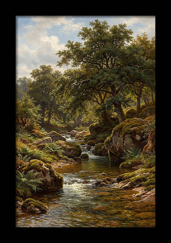 Serene Stream Landscape