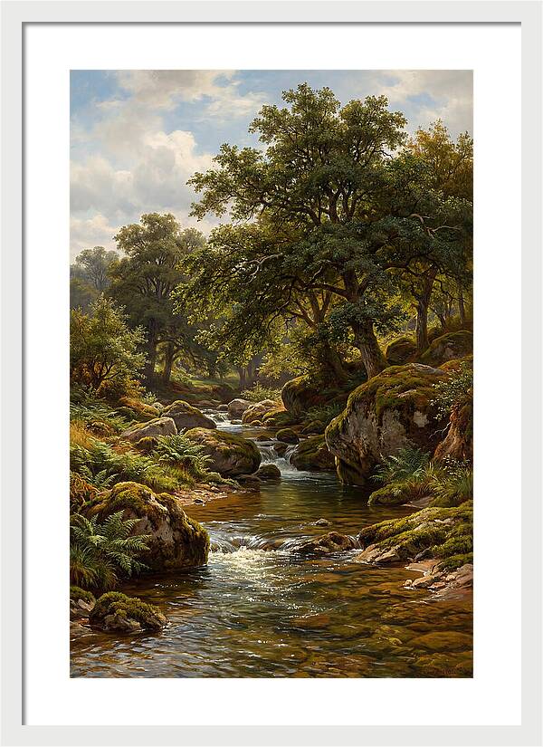 Serene Stream Landscape