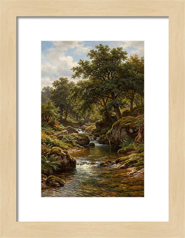 Serene Stream Landscape