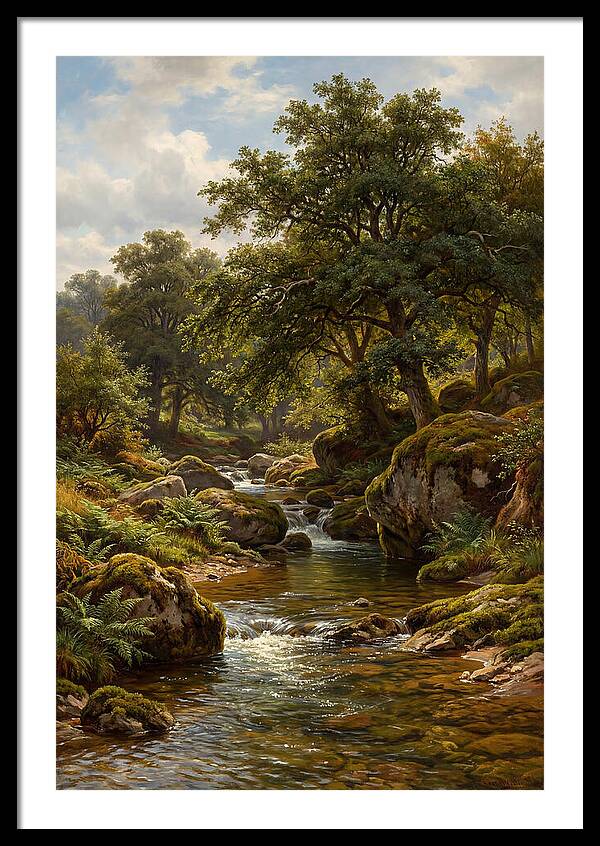 Serene Stream Landscape