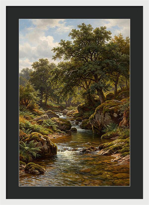 Serene Stream Landscape
