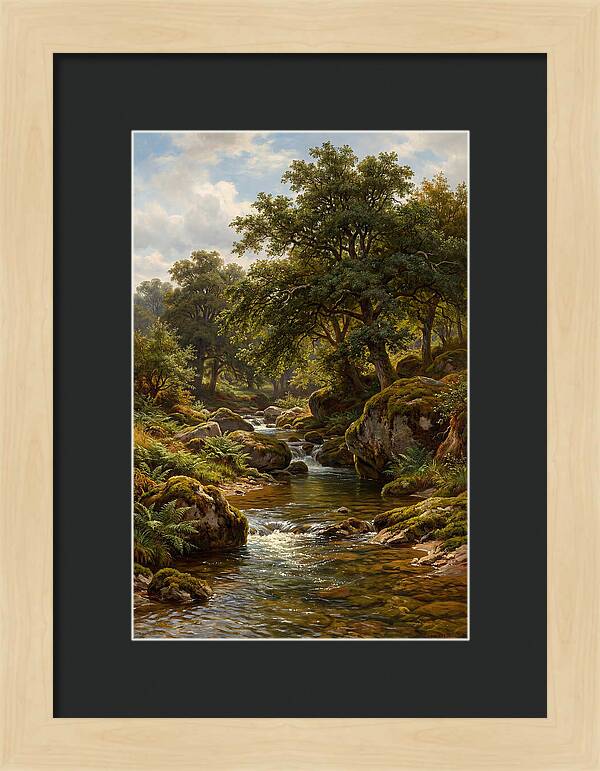 Serene Stream Landscape