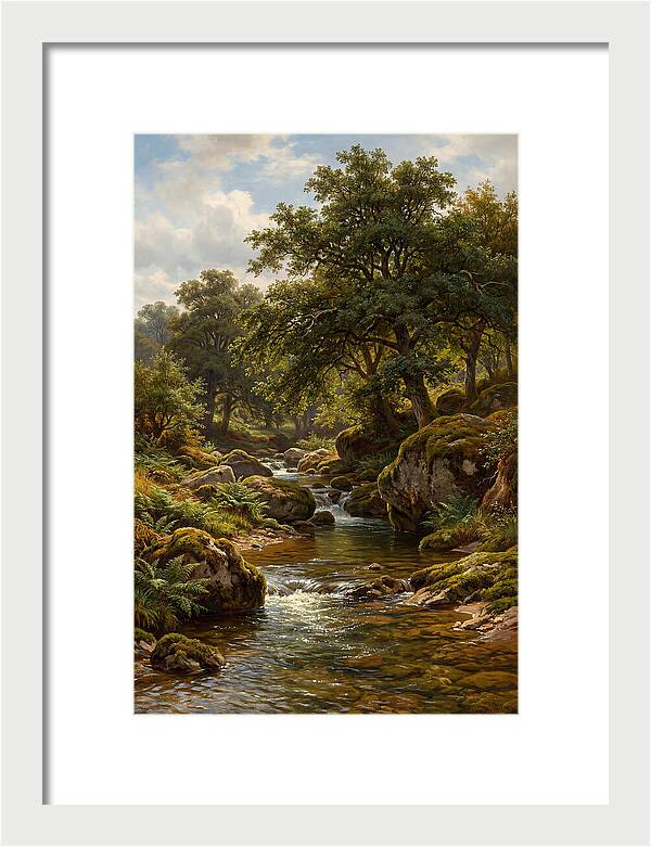 Serene Stream Landscape