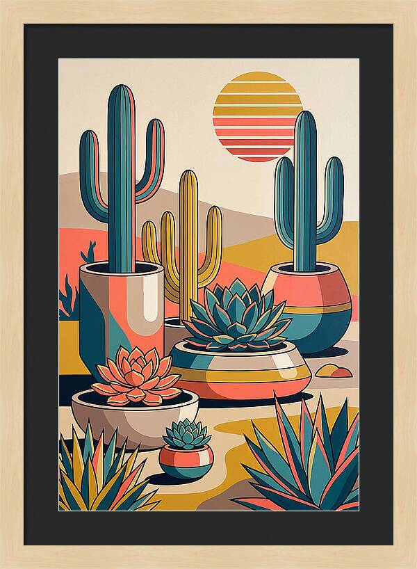 Serene Succulent Haven