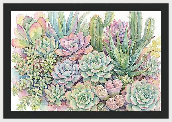 Serene Succulent Sanctuary