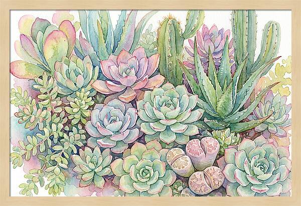 Serene Succulent Sanctuary