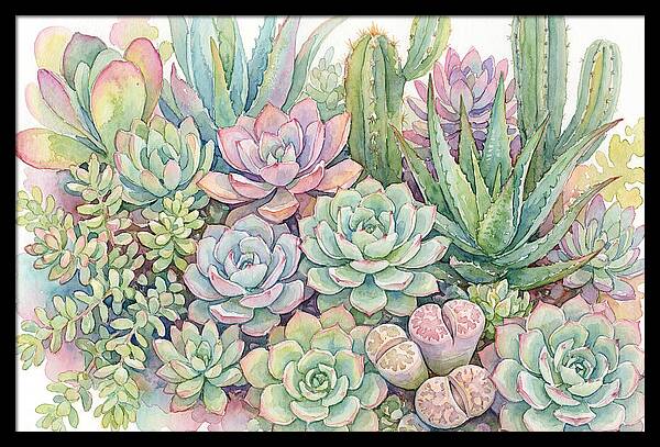 Serene Succulent Sanctuary