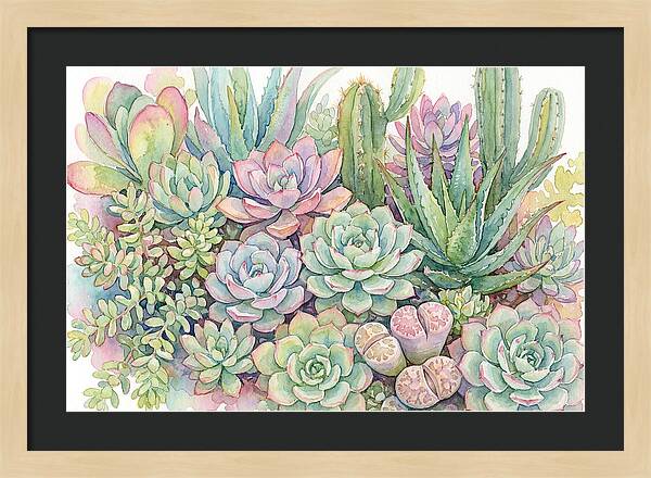 Serene Succulent Sanctuary