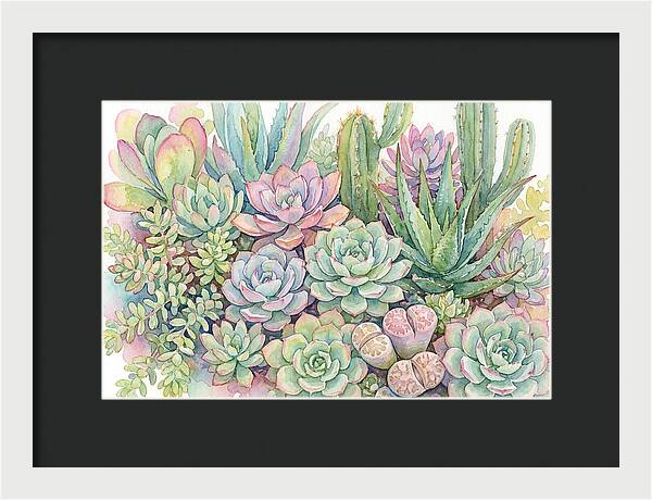 Serene Succulent Sanctuary