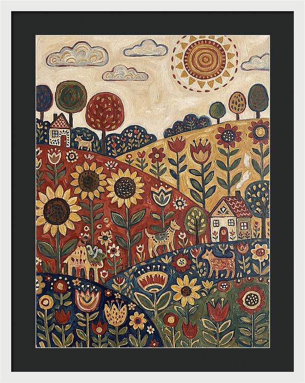 Serene Summer Landscape