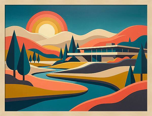 Serene Summer Vista