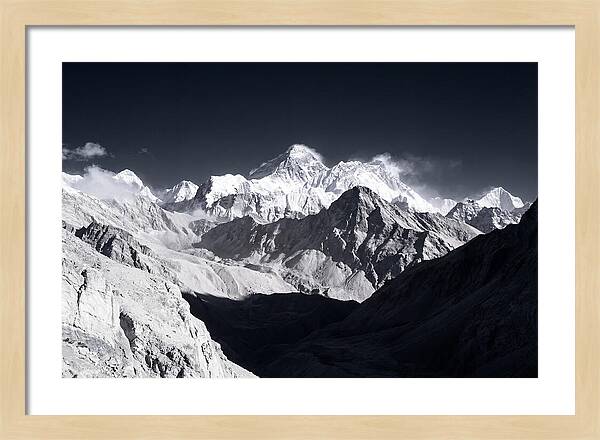 Serene Sunrise Above Everest