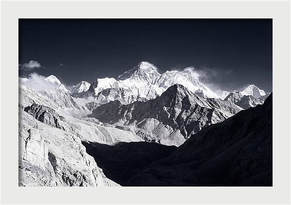 Serene Sunrise Above Everest