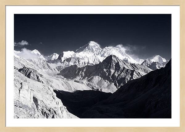Serene Sunrise Above Everest